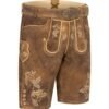Modern Brown Lederhosen with Belt – A Stylish Take on Traditional Men's Lederhosen - Image 2