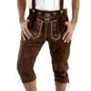 Authentic Bundhosen Chocolate Brown - Celebrate Culture in Style