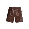 Authentic Women's Lederhosen in Brown