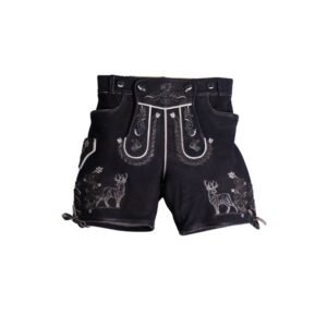 Bavarian Lederhosen Women’s in Black