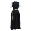 Authentic German Dirndl Dress Anna Long Maxi in Black - Image 4