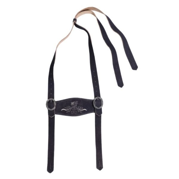 Bavarian Lederhosen Women’s in Black - Image 2