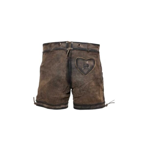 Traditional Lederhosen Real Shaded Brown - Image 3