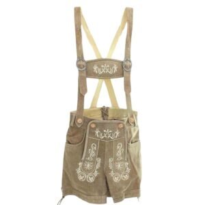 Oktoberfest outfits Olive Green Trachten Women Lederhosen