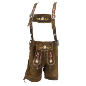 Short Lederhosen German Embroidered For Women's