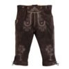 Authentic Bavarian Bundhosen Chocolate Brown for Oktoberfest & Beyond - Image 2