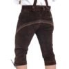 Authentic Bavarian Bundhosen Chocolate Brown for Oktoberfest & Beyond - Image 4